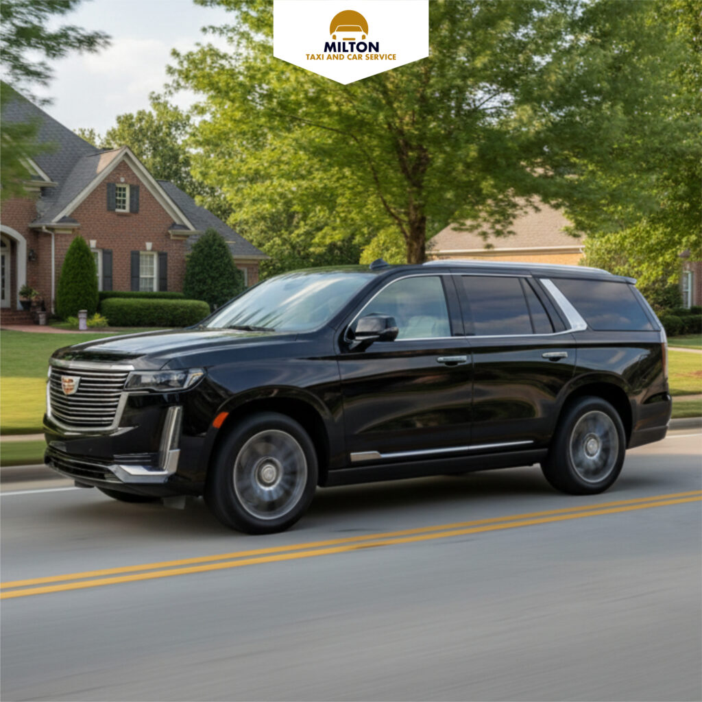 Taxi and car service by Milton in Alpharetta